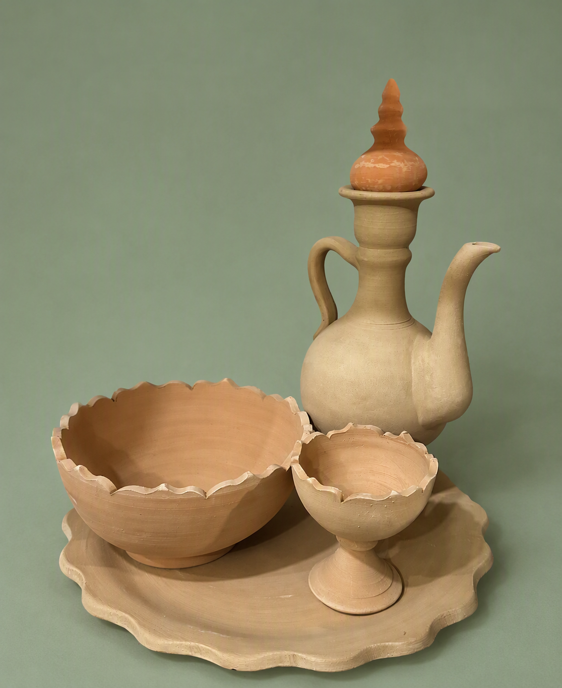 گلاب پاش سفالی